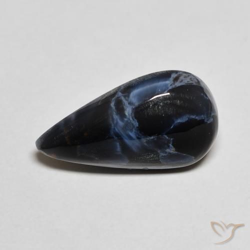 3.63ct 자연스러운 다색 피터사이트, 배 모양, 불투명체