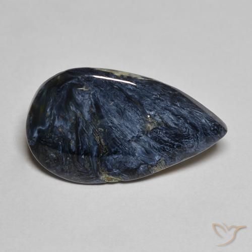5.03ct 자연스러운 다색 피터사이트, 배 모양, 불투명체