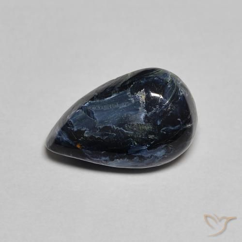 2.39ct 자연스러운 다색 피터사이트, 배 모양, 불투명체
