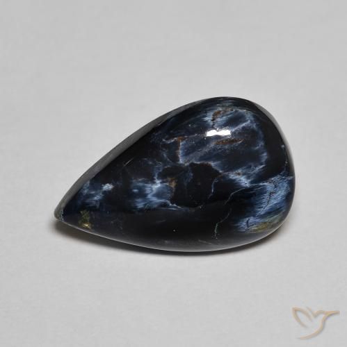 3.82ct 자연스러운 다색 피터사이트, 배 모양, 불투명체