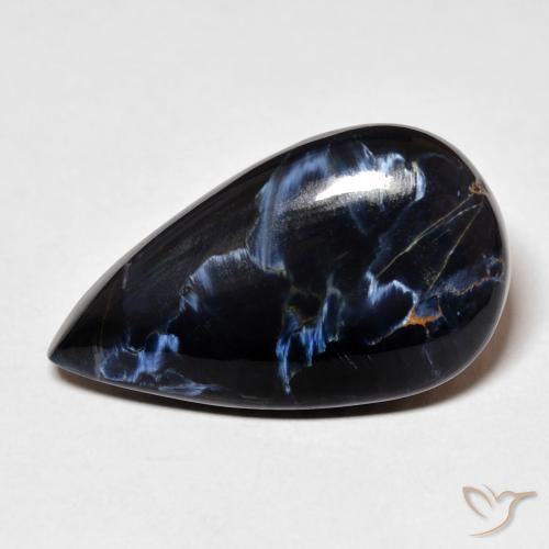 13.53ct 자연스러운 다색 피터사이트, 배 모양, 불투명체