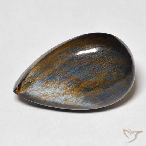 10.50ct 자연스러운 다색 피터사이트, 배 모양, 불투명체