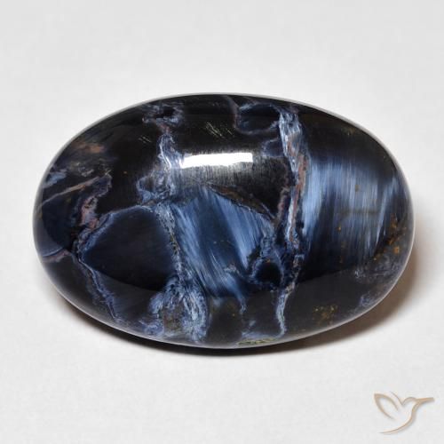 17.97ct 자연스러운 다색 피터사이트, 타원형, 불투명체