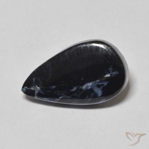 3.60ct 자연스러운 다색 피터사이트, 배 모양, 불투명체