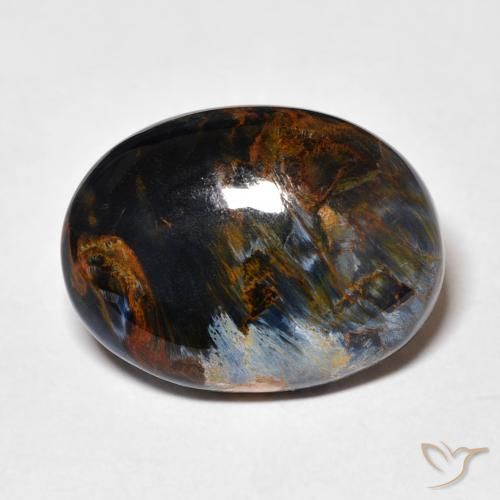 10.88ct 자연스러운 다색 피터사이트, 타원형, 불투명체