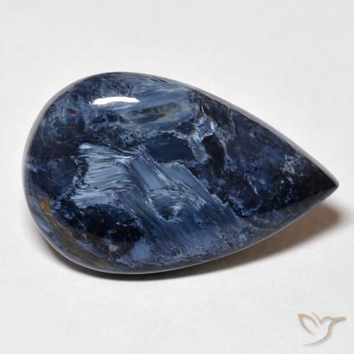 8.99ct 자연스러운 다색 피터사이트, 배 모양, 불투명체