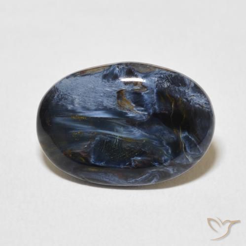 4.63ct 자연스러운 다색 피터사이트, 타원형, 불투명체
