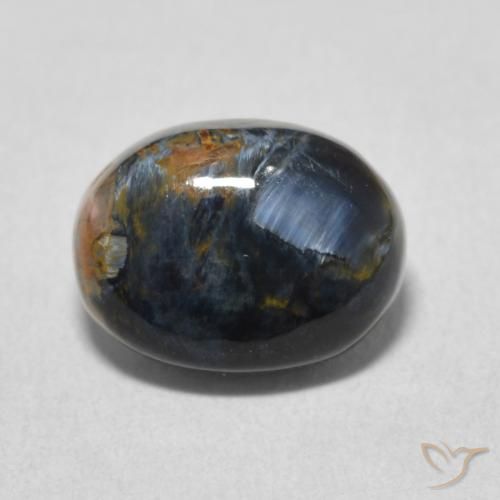 2.66ct 자연스러운 다색 피터사이트, 타원형, 불투명체