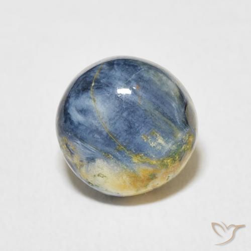 2.06ct 자연스러운 다색 피터사이트, 둥근, 불투명체