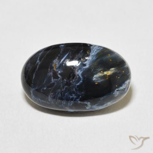7.30ct 자연스러운 다색 피터사이트, 타원형, 불투명체