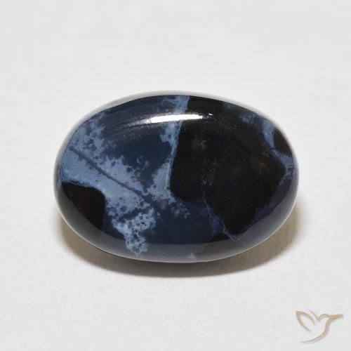 8.66ct 자연스러운 다색 피터사이트, 타원형, 불투명체