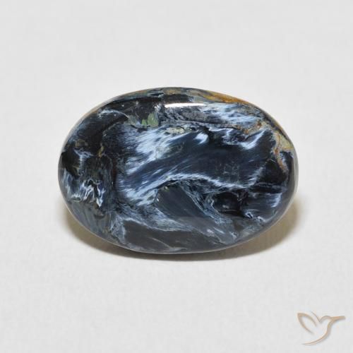 5.21ct 자연스러운 다색 피터사이트, 타원형, 불투명체