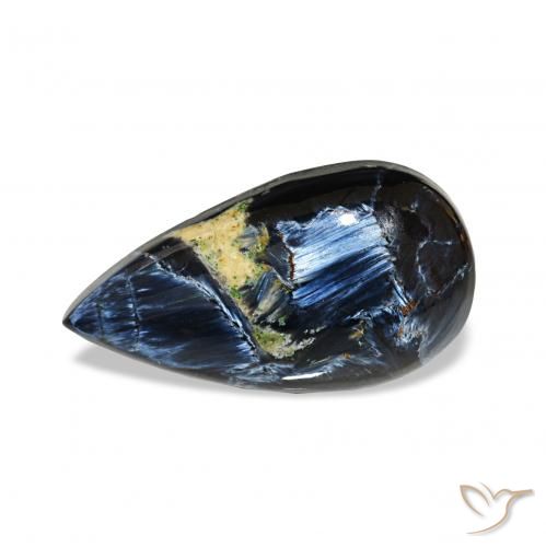 9.08ct 다색 피터사이트, 배 모양, 불투명체