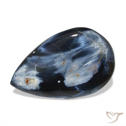 12.13ct 다색 피터사이트, 배 모양, 불투명체