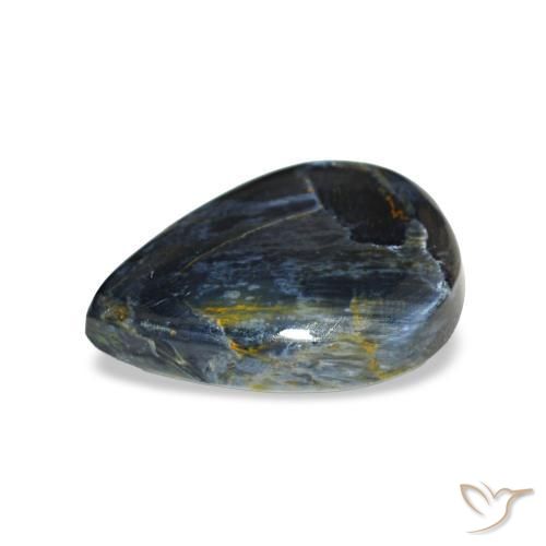 2.60캐럿 천연 다색 피터사이트, 배 모양, 불투명체