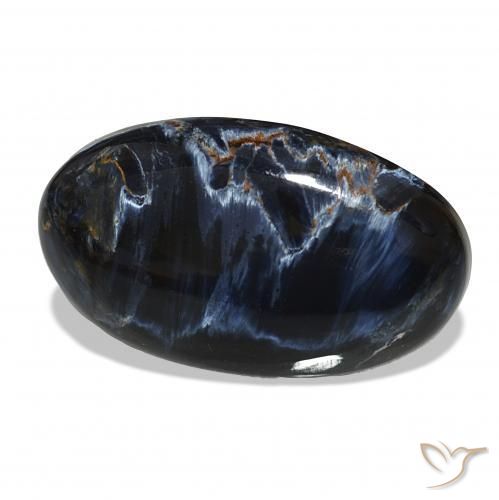 7.74캐럿 천연 다색 피터사이트, 타원형, 불투명체