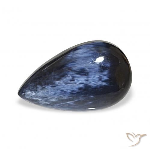 5.10ct 다색 피터사이트, 배 모양, 불투명체