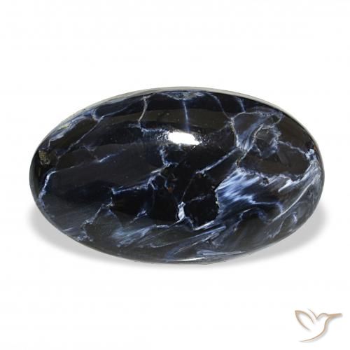 13.85ct 다색 피터사이트, 타원형, 불투명체