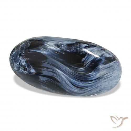 12.19캐럿 천연 다색 피터사이트, 타원형, 불투명체