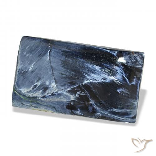 13.37캐럿 천연 다색 피터사이트, 바게트, 불투명체