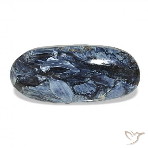 14.82캐럿 천연 다색 피터사이트, 타원형, 불투명체