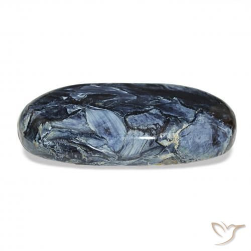 14.82캐럿 천연 다색 피터사이트, 타원형, 불투명체