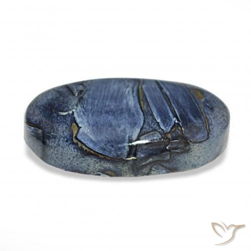 10.40캐럿 천연 다색 피터사이트, 타원형, 불투명체