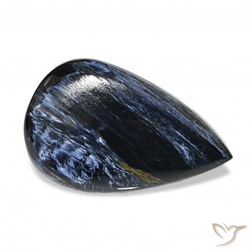 17.84ct 다색 피터사이트, 배 모양, 불투명체