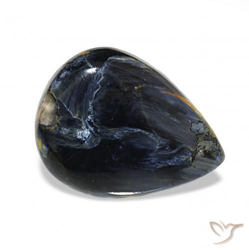 14.93ct 다색 피터사이트, 배 모양, 불투명체
