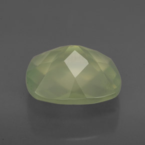 5.04캐럿 천연 그린 프레나이트, 투명한, 11.9×10 mm, 투명/반투명