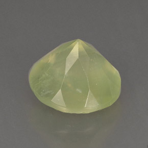 1.94캐럿 천연 그린 프레나이트, 투명한, 7.85 mm, 투명/반투명