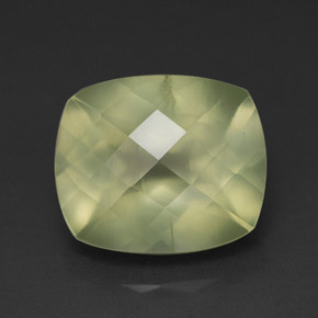 5.60캐럿 천연 그린 프레나이트, 투명한, 11.9×10 mm, 투명/반투명