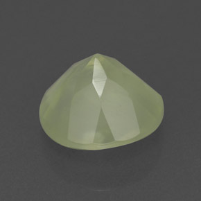 1.90캐럿 천연 그린 프레나이트, 투명한, 7.98 mm, 투명/반투명