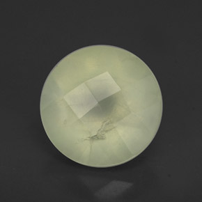 1.94캐럿 천연 그린 프레나이트, 투명한, 8.00 mm, 투명/반투명