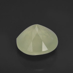 1.94캐럿 천연 그린 프레나이트, 투명한, 8.00 mm, 투명/반투명