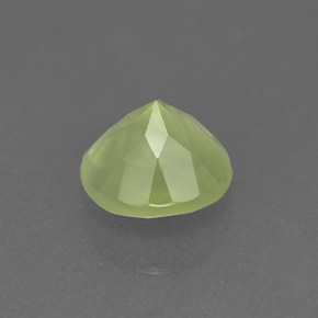 1.95캐럿 천연 그린 프레나이트, 투명한, 7.85 mm, 투명/반투명