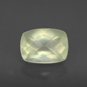 1.60캐럿 천연 그린 프레나이트, 투명한, 8.1×6 mm, 투명/반투명