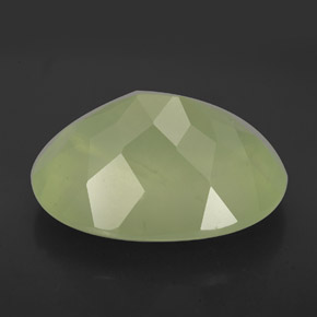 9.40캐럿 천연 그린 프레나이트, 투명한, 16×12.1 mm, 투명/반투명