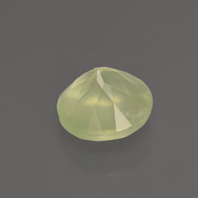 1.87캐럿 천연 그린 프레나이트, 투명한, 7.88 mm, 투명/반투명
