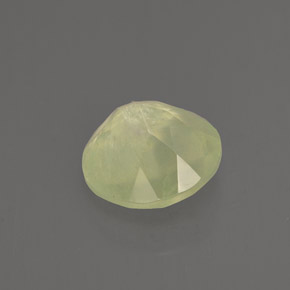 1.89캐럿 천연 그린 프레나이트, 투명한, 8.00 mm, 투명/반투명