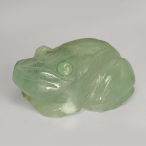 20.35캐럿 천연 그린 프레나이트, 투명한, 20.7×14.8 mm, 투명/반투명