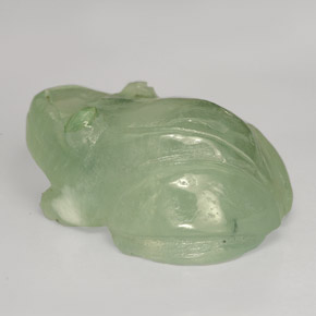 20.35캐럿 천연 그린 프레나이트, 투명한, 20.7×14.8 mm, 투명/반투명