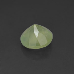 1.94캐럿 천연 그린 프레나이트, 라운드 컷, 7.93 mm, 투명한
