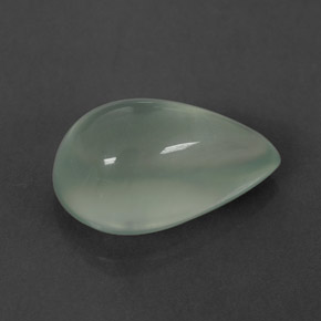 4.45캐럿 천연 그린 프레나이트, 투명한, 13.3×8.3 mm, 투명/반투명