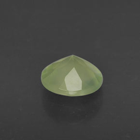 1.78캐럿 천연 그린 프레나이트, 투명한, 7.82 mm, 투명/반투명