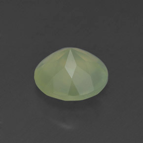 1.83캐럿 천연 그린 프레나이트, 투명한, 7.96 mm, 투명/반투명