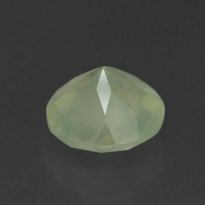 1.95캐럿 천연 그린 프레나이트, 투명한, 7.97 mm, 투명/반투명