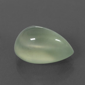4.38캐럿 천연 Yellow Green  프레나이트, 투명한, 12.1×8.4 mm, 투명/반투명