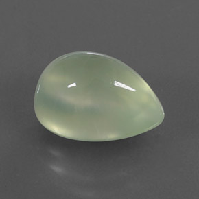 4.75캐럿 천연 그린 프레나이트, 투명한, 11.8×8.1 mm, 투명/반투명