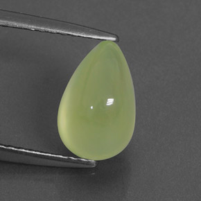 2.38캐럿 천연 그린 프레나이트, 투명한, 9.6×6.2 mm, 투명/반투명